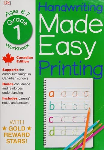 Handwriting made easy printing