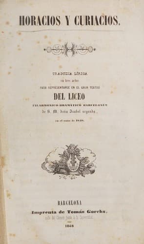 Horacios y curiacios