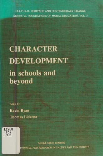 Character development in schools and beyond