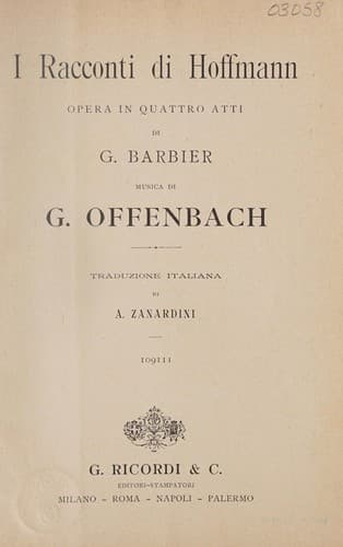 I racconti di Hoffmann