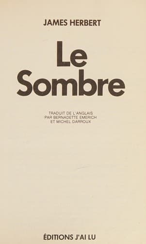 Le sombre