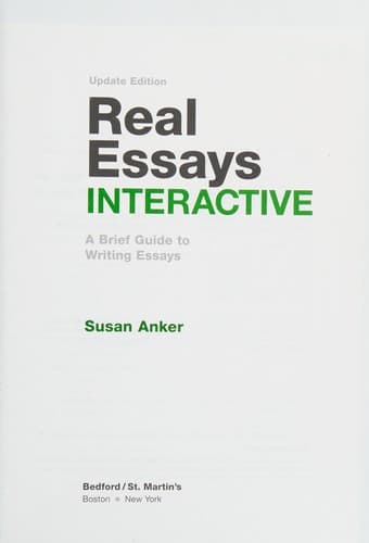 Real essays