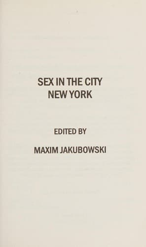 Sex in the City - New York