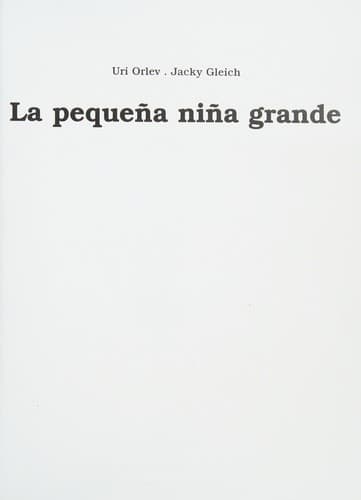 La pequeña niña grande