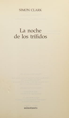 La noche de los trífidos