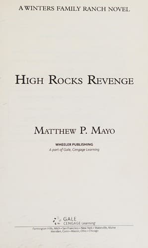 High Rocks Revenge
