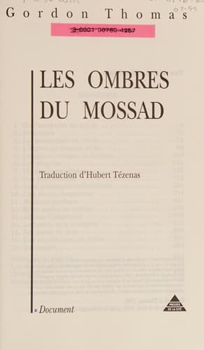 Les ombres du Mossad