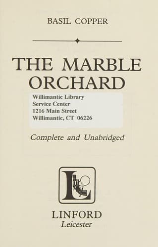 The marble orchard