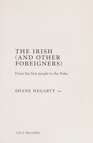 The Irish (and other foreigners)