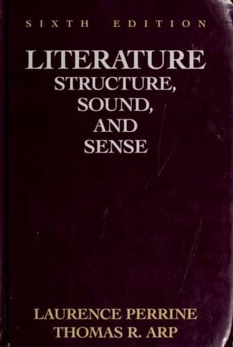 Literature--Structure, Sound, and Sense--Sixth Edition