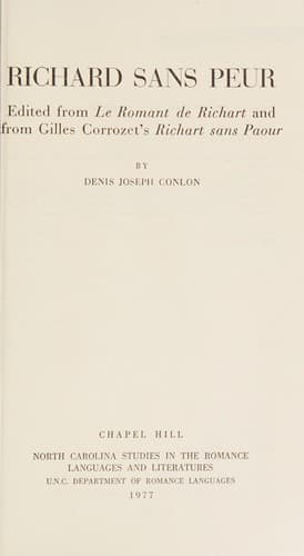 Richard Sans Peur