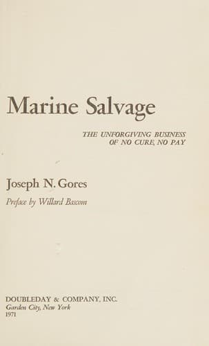 Marine salvage