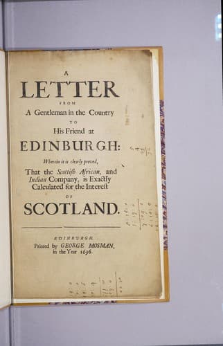 A short discourse on the present temper of the nation with respect to the Indian and African company, and of the Bank of Scotland