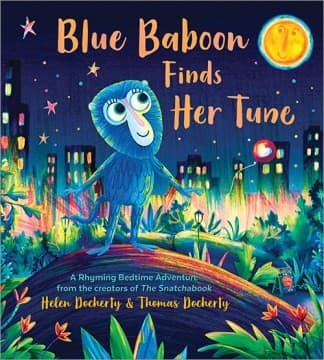 Orange Moon Blue Baboon
