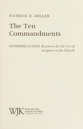 The Ten commandments