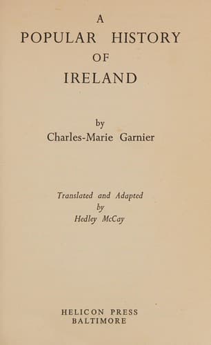 A popular history of Ireland
