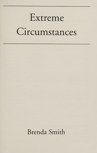 Extreme circumstances