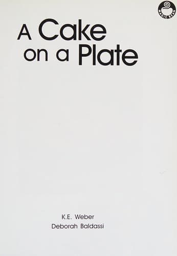 Cake on a Plate