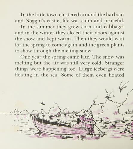 The icebergs