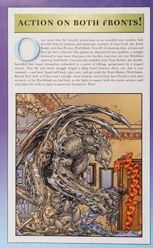 Witchblade featuring Tomb raider