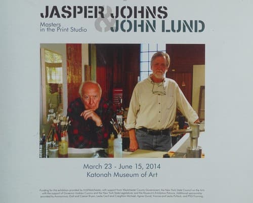 Jasper Johns & John Lund