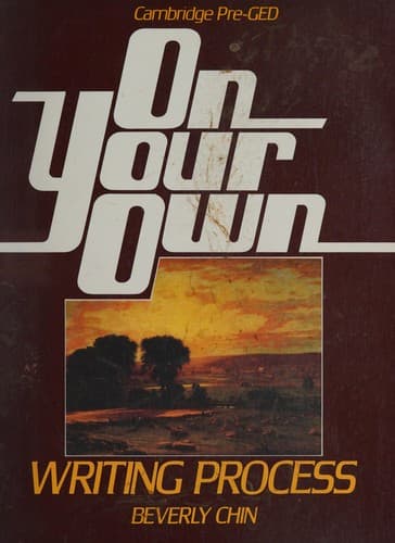 On your own--writing process