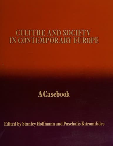 Culture and society in contemporary Europe