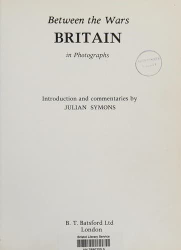 Between the Wars: Britain in photographs