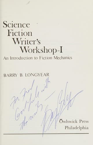 Science fiction writer's workshop
