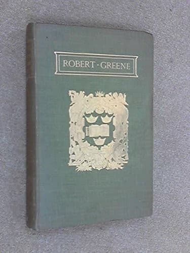 Plays and Poems of Robert Greene