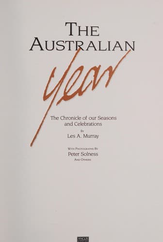 Australian Year