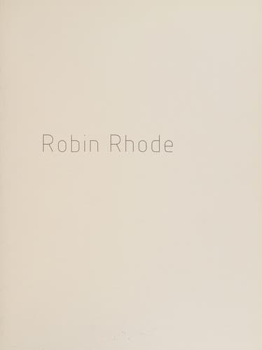 Robin Rhode
