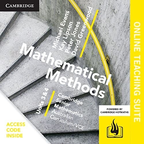 Mathematical Methods Units 3 and 4