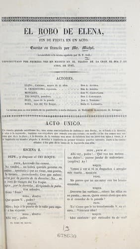 El robo de Elena