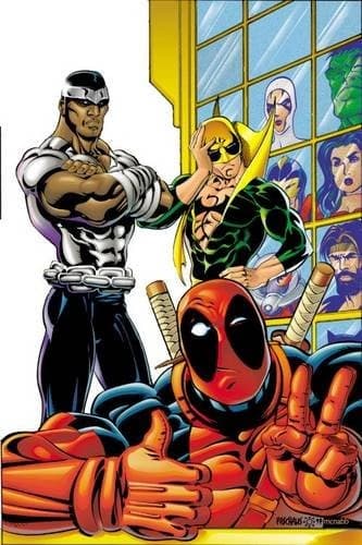 Luke Cage, Iron Fist and the Heroes for Hire