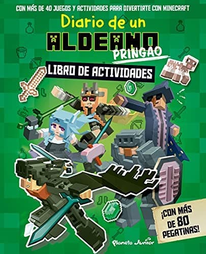 Minecraft. Diario de un aldeano pringao. Libro de actividades