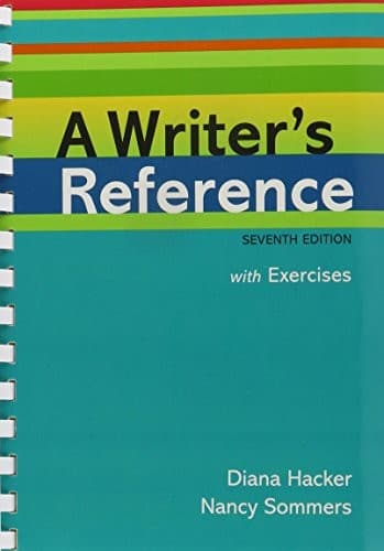 Writer's Reference with Integrated Exercises 7e & Developmental Exercises