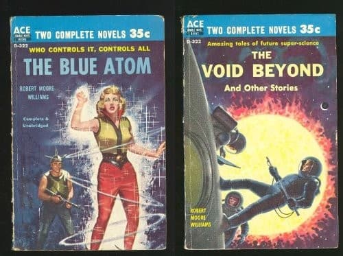 The Blue Atom / The Void Beyond (Ace Double, D-322)