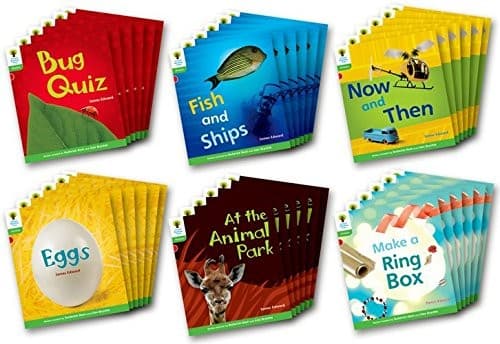 Bug Quiz; Fish and Ships; Now and Then; Eggs; at the Animal Park; Make a Ring Box, Level 2
