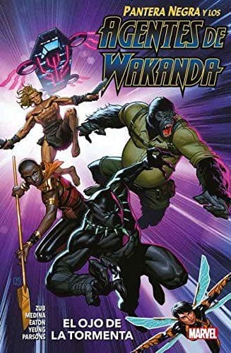 100% Marvel coediciones pantera negra y los agentes de wakanda. en el ojo de la tormenta