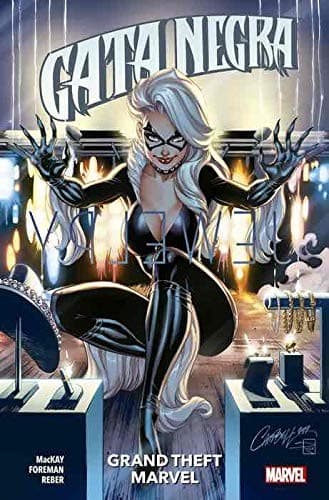100% marvel coediciones gata negra. grand theft marvel