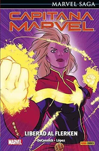 Marvel saga capitana marvel. liberad al flerken