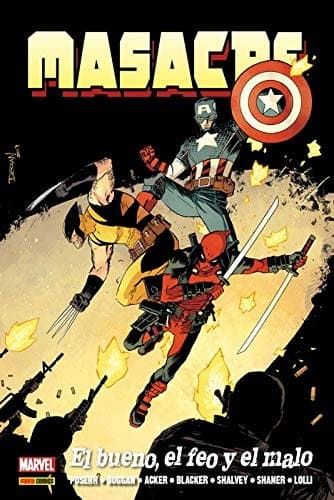 Marvel omnibus masacre de gerry duggan. el bueno, el feo y el malo