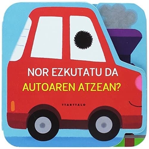 Nor ezkutatu da autoaren atzean ?