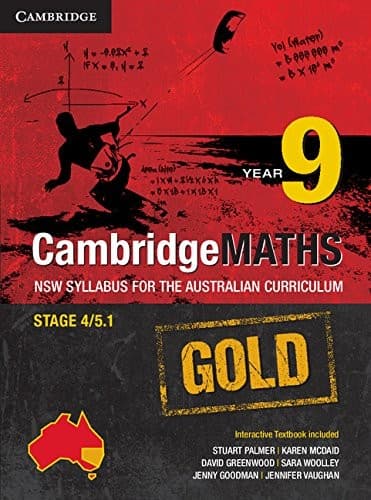 Cambridge Maths Gold NSW Syllabus for the Australian Curriculum, Stage 4/5.1 - Year 9