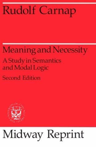 Meaning and necessity