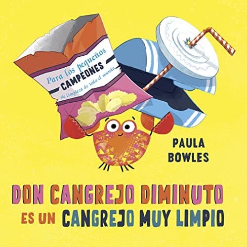 Don cangrejo diminuto es un cangrejo muy limpio