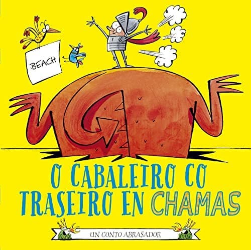 O cabaleiro co traseiro en chamas