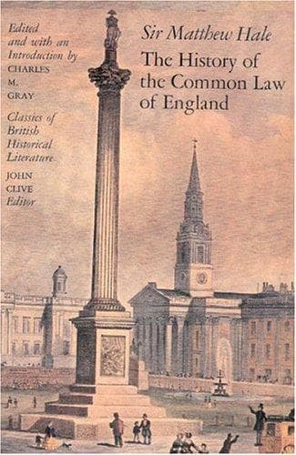 The History of the Common Law in England