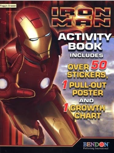 Iron Man, Activity Book